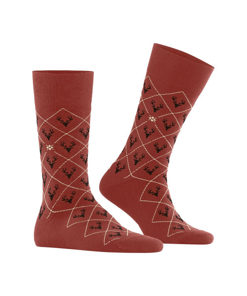 Burlington St.Hubert sock | Brown