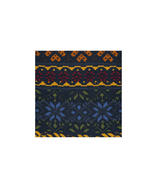 Burlington Country Fair Isle sok | Blauw