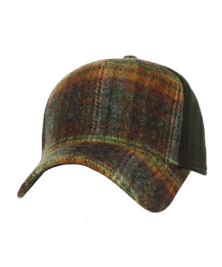 Stetson Trucker Cap Wool Check | Green