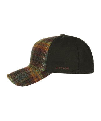 Stetson Trucker Cap Wool Check | Green