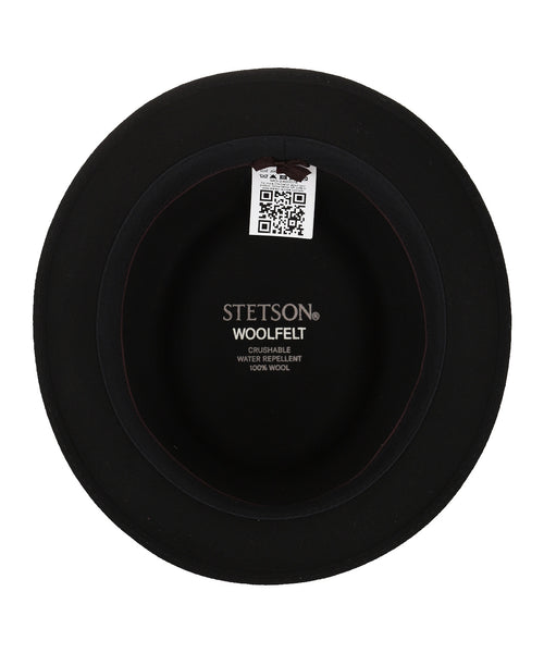 Stetson Pork Pie Woolfelt | Black