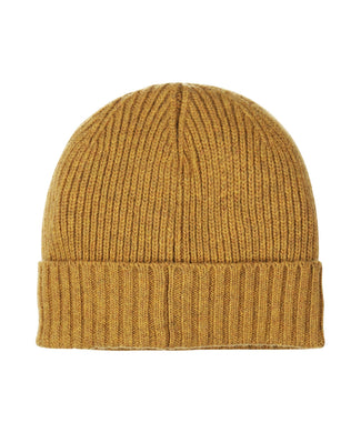 Barbour Carlton Beanie Hat | Geel