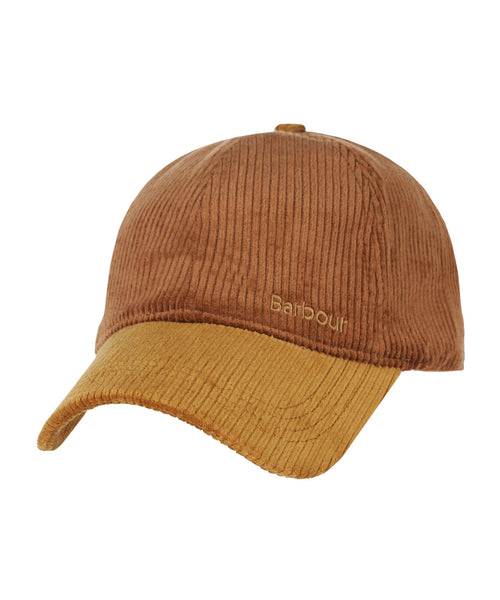 Barbour corduroy Baseball Cap Angus | Bruin