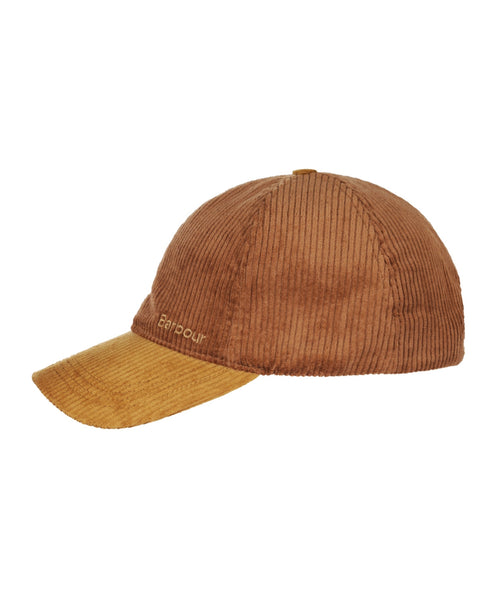 Barbour corduroy Baseball Cap Angus | Bruin