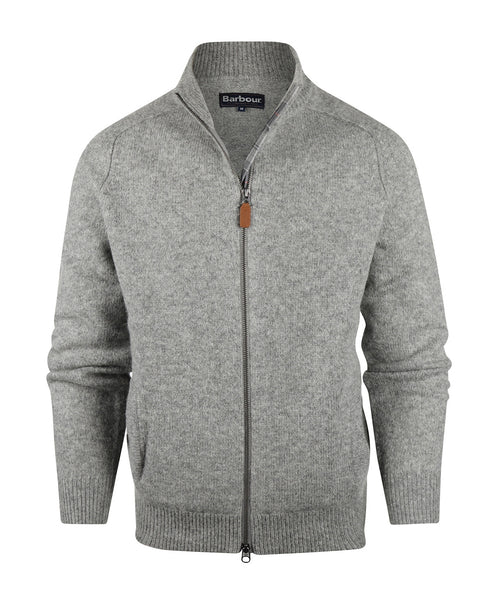 Barbour Talder Zip Through | Gray