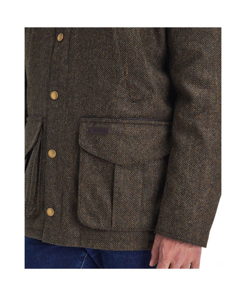 Barbour Hereford Tweed Wool Jacket | Green