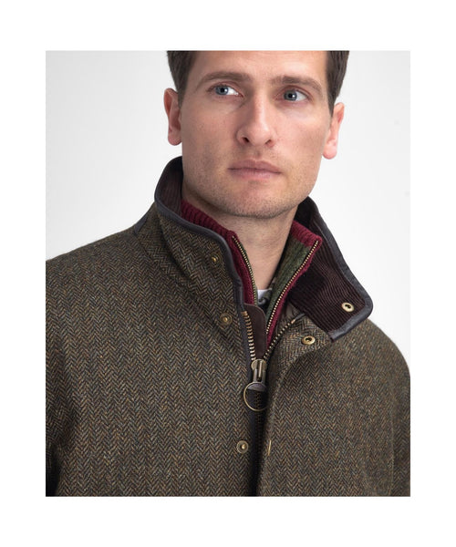 Barbour Hereford Tweed Wool Jacket | Green