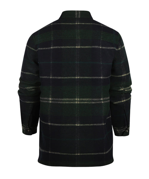 Barbour Chapter Tailored Check Overshirt | Green