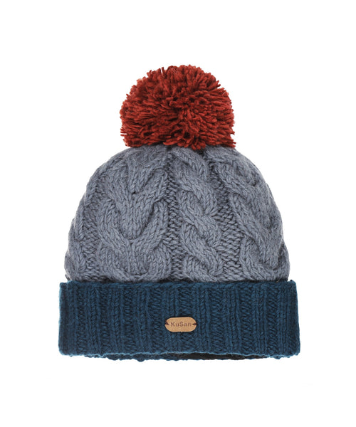 Hat Wool Fleece Lining | Blue