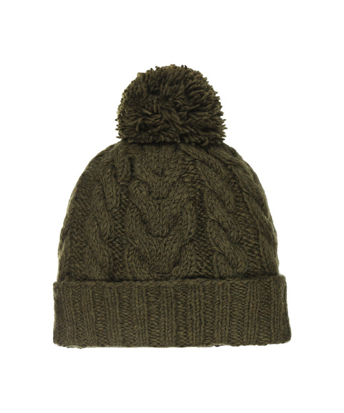 Hat Wool Fleece Lining | Green