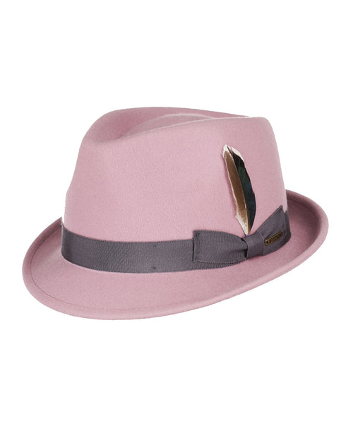 Stetson Trilby Woolfelt | Mistig Roze