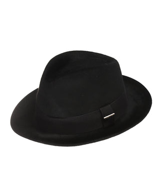 Stetson Fedora Woolfelt Suede | Black