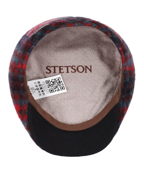 Stetson Ivy Cap Check Wool | Blue