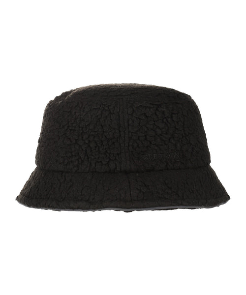 Stetson Bucket Polartec Shearling | Black