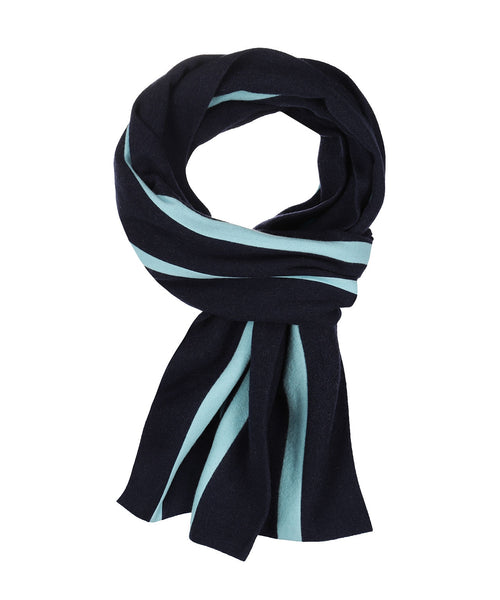 College Scarf 100% Wool | Blue