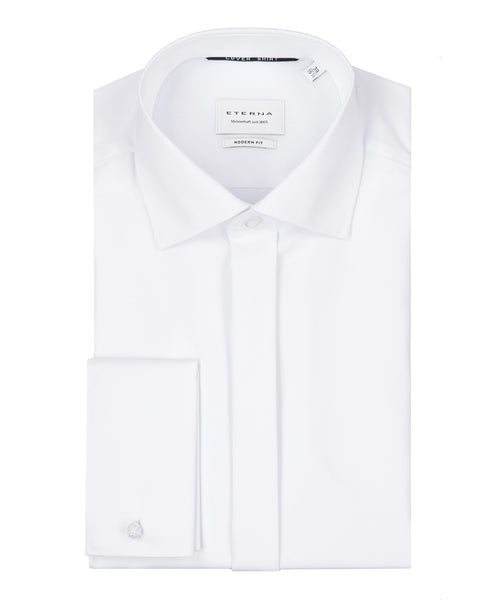 Eterna Smoking Shirt | White