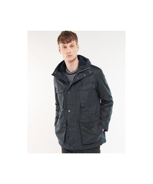 Barbour Nautic Wax Coat | Navy Blue