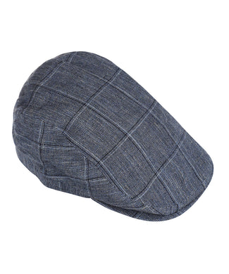 Klassieke Cap Viscose/Linnen | Blauw