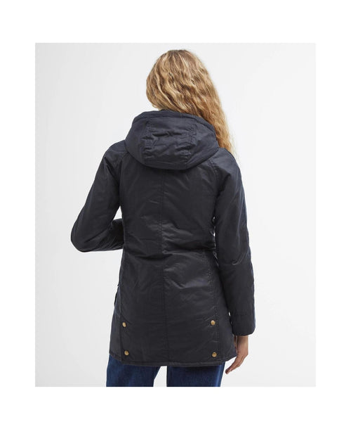 Barbour Bower Wax Jacket Women | Navy Blue