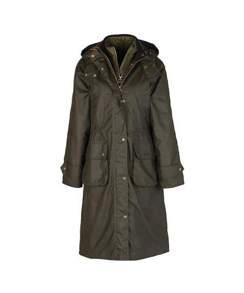 Barbour Cannich Wax Jacket Dames | Olive