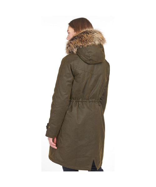 Barbour Hartwith Wax Jacket Women | Olive