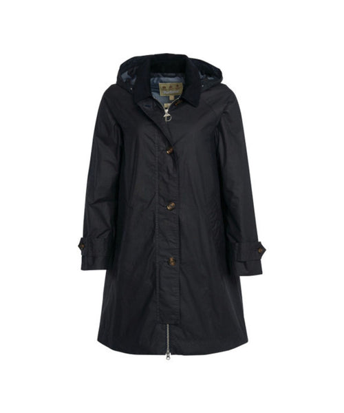 Barbour Darla Wax Jacket Women | Navy Blue