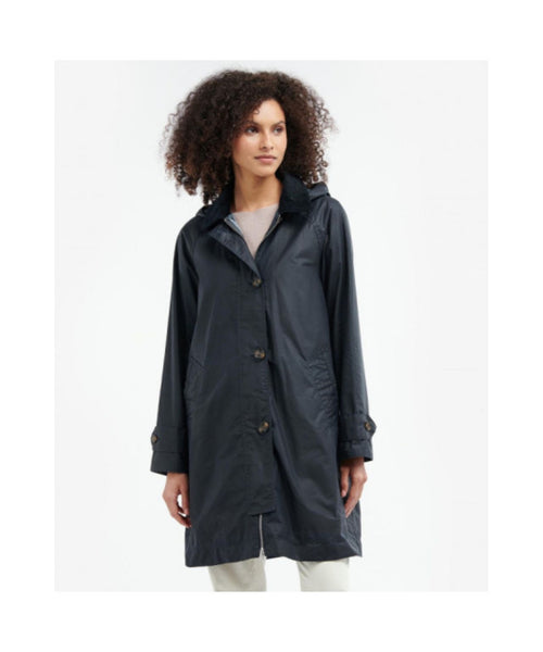 Barbour Darla Wax Jacket Women | Navy Blue