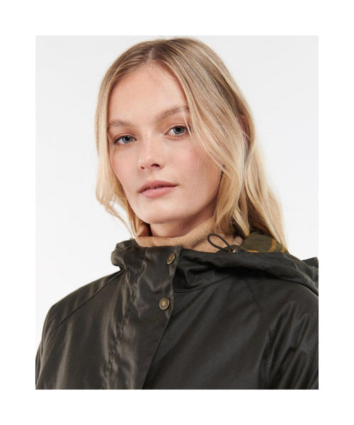 Barbour Arley Wax Jacket Women | Olive