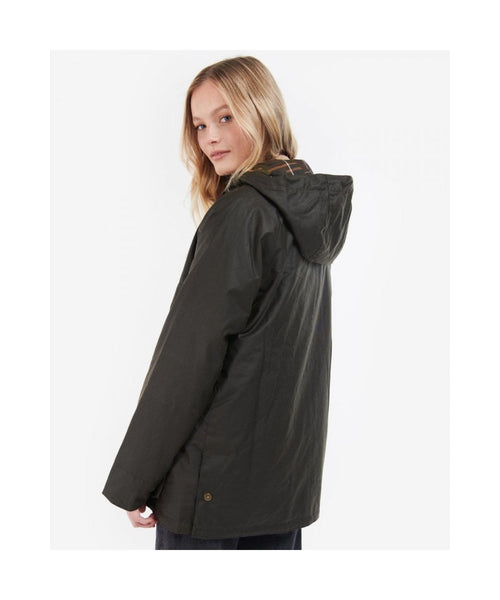 Barbour Arley Wax Jacket Women | Olive