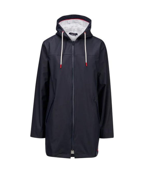 Saint James Emma Rain Coat Dames | Navy Blauw