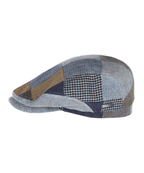 Stetson Driver Cap Patchwork | Blauw