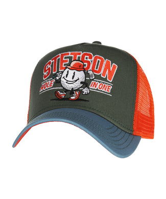 Stetson Trucker Cap Golf Hole In One | Groen