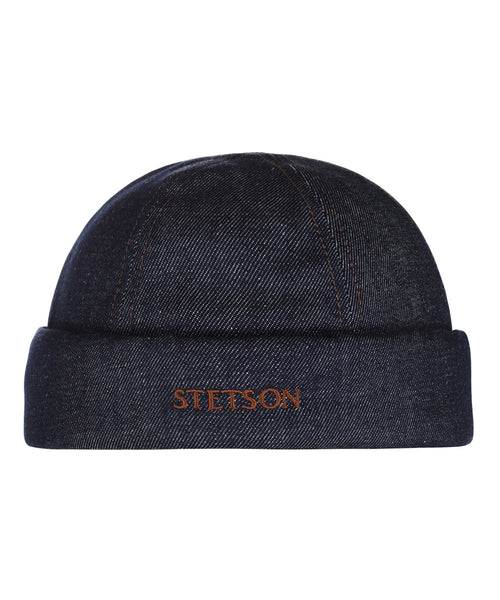 Stetson Docker Denim Sustainable | Denim Blauw